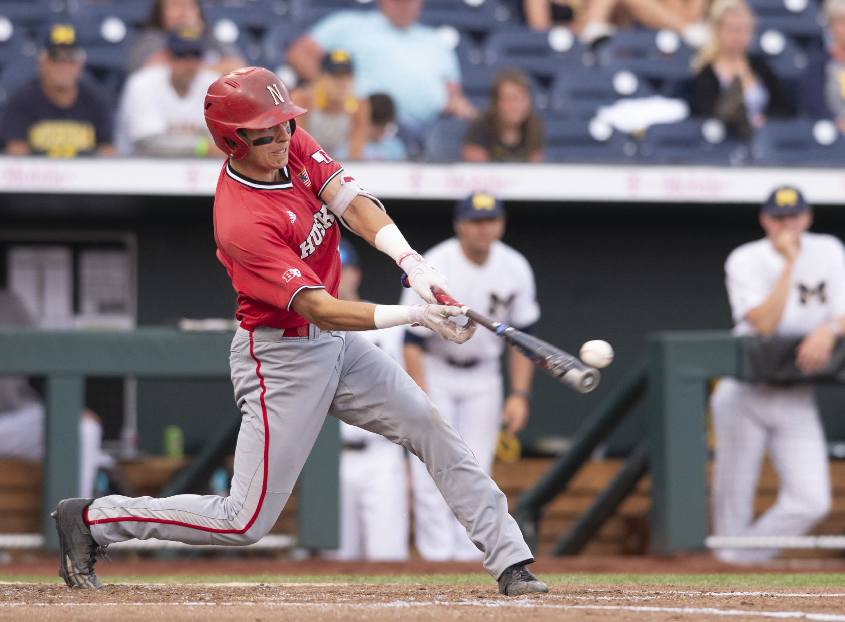 Nebraska vs. Michigan, second game, 5.25